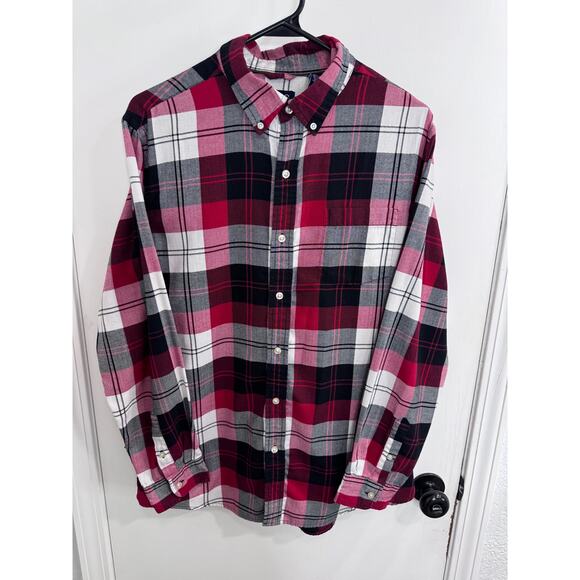 Chaps Black & Red Flannel - Men's XL - Picture 1 of 7